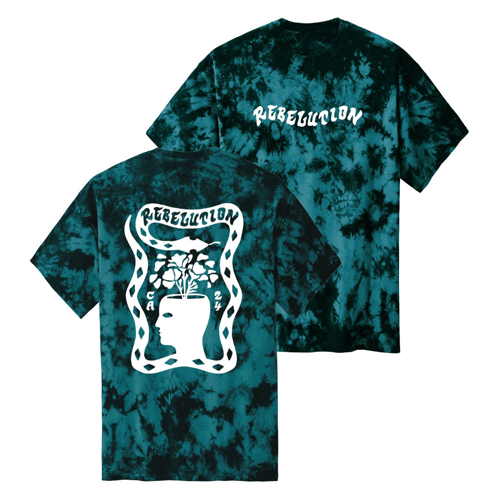 The Rebelution Merch 2026 Snake Tie Dye T-Shirt Best Gifts For Rock Music Lovers