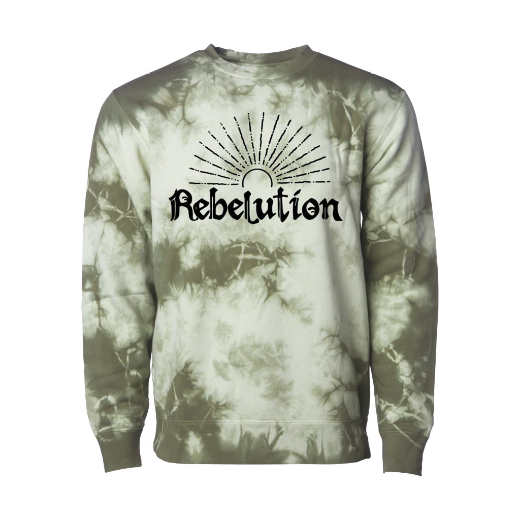 The Rebelution Merch 2026 Sunrise Tie Dye Crewneck Sweatshirt Gift For Besties