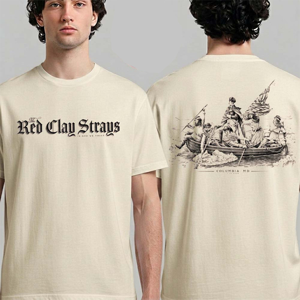 The Red Clay Strays Columbia MD 2026 Event T-Shirt The Red Clay Strays Merch Fan Gifts - Kdjoy