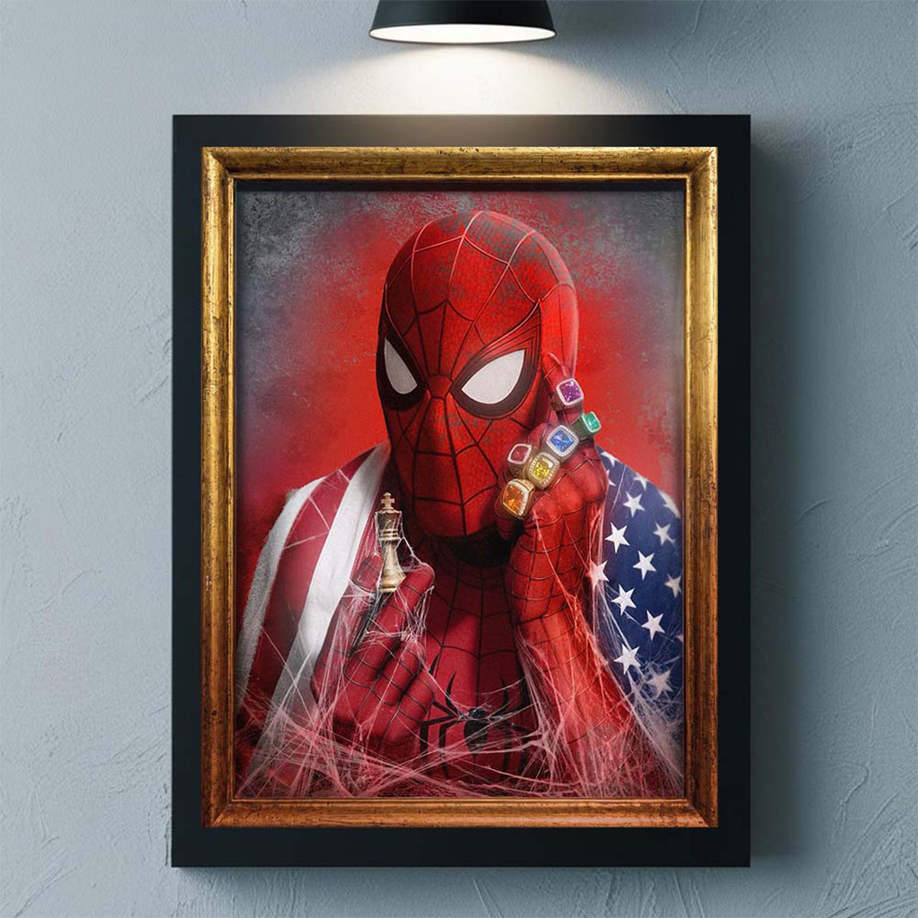 The Russo Brothers Spider-Man Brand New Day Michael Jordan Inspired Poster Home Decor Fan Gifts - Kdjoy