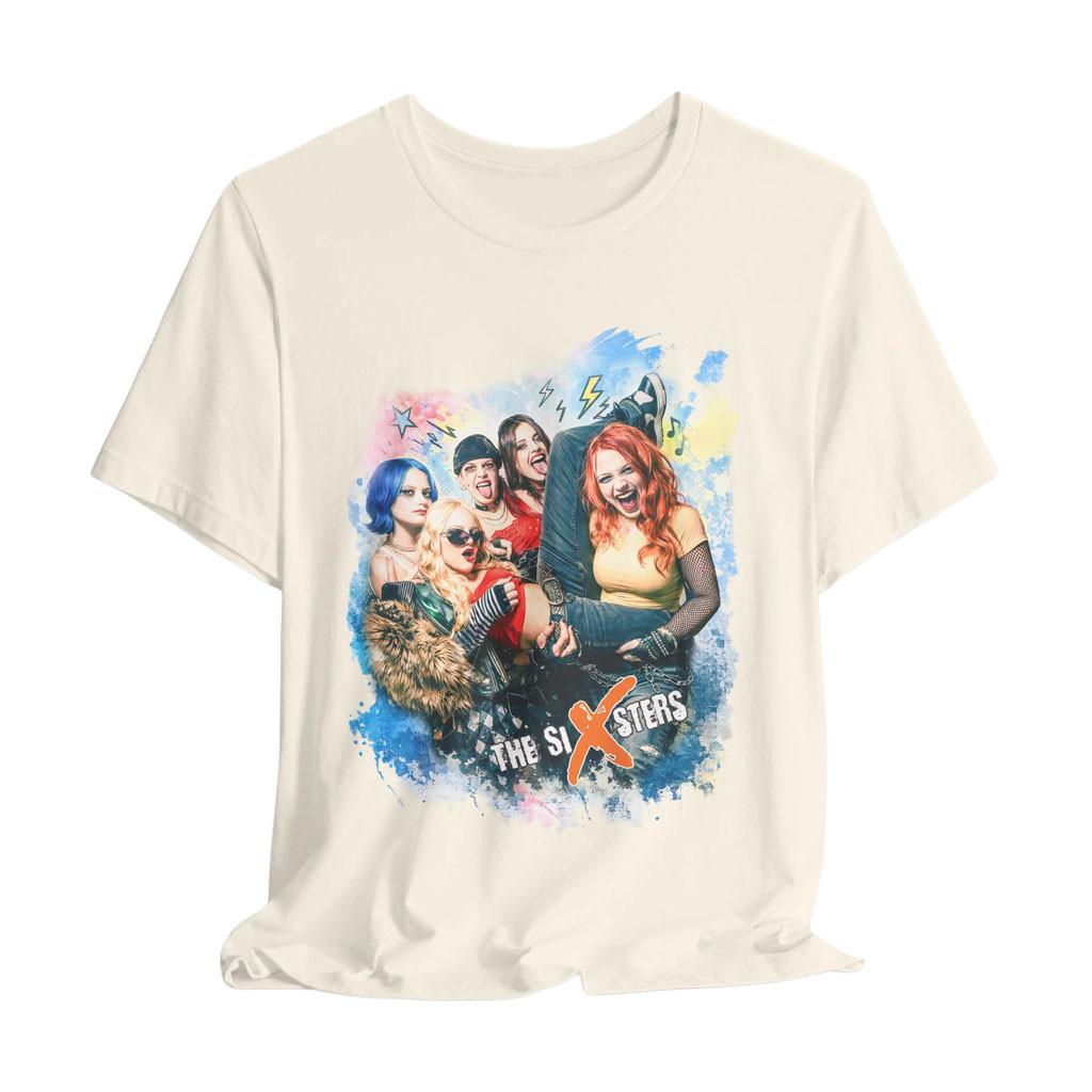The Sixsters Merch 2026 Band Artwork T-Shirt Gift Ideas For Rock Fans - Kdjoy