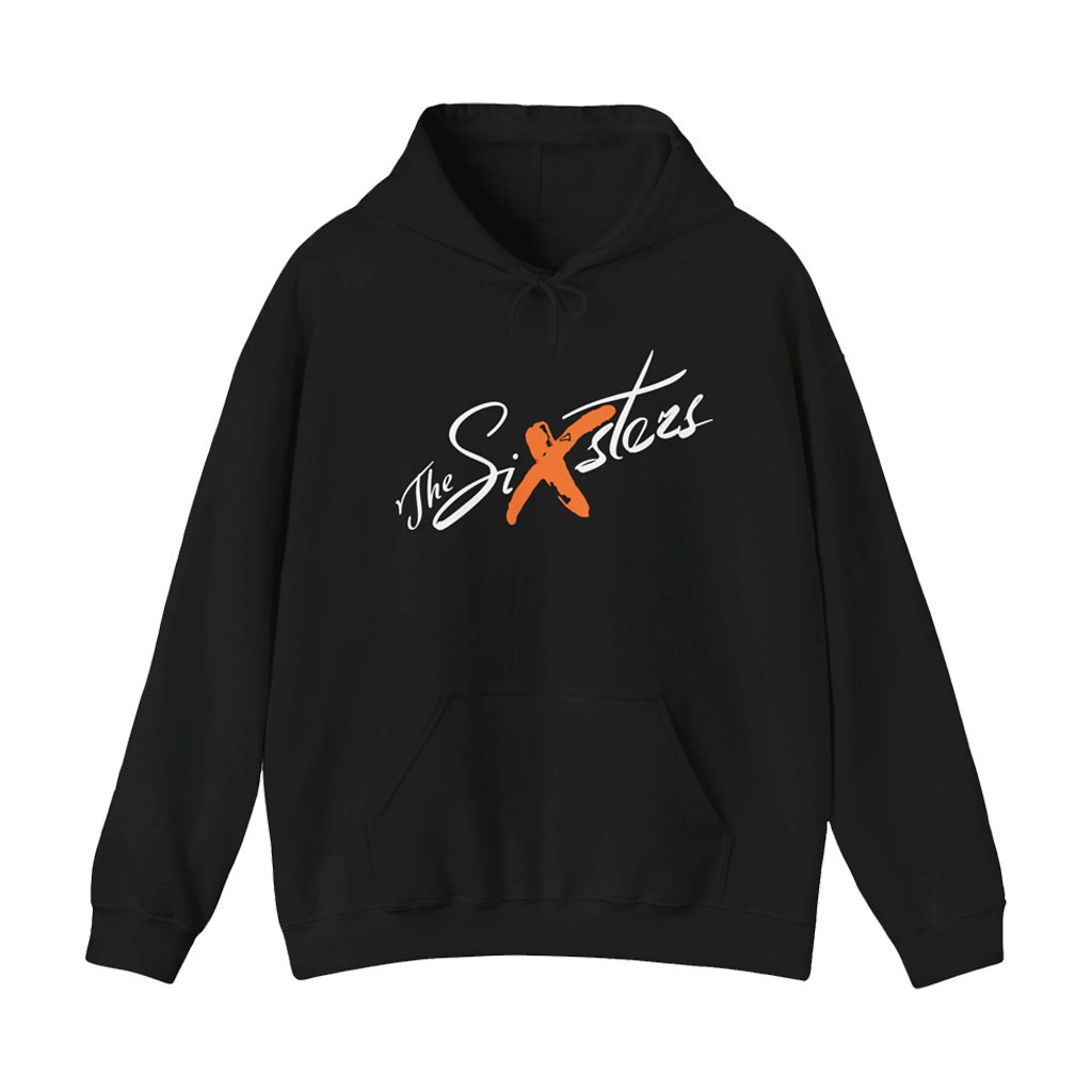 The Sixsters Merch 2026 Logo Hoodie Black The Sixsters Hoodie Gift For Rock Fans - Kdjoy