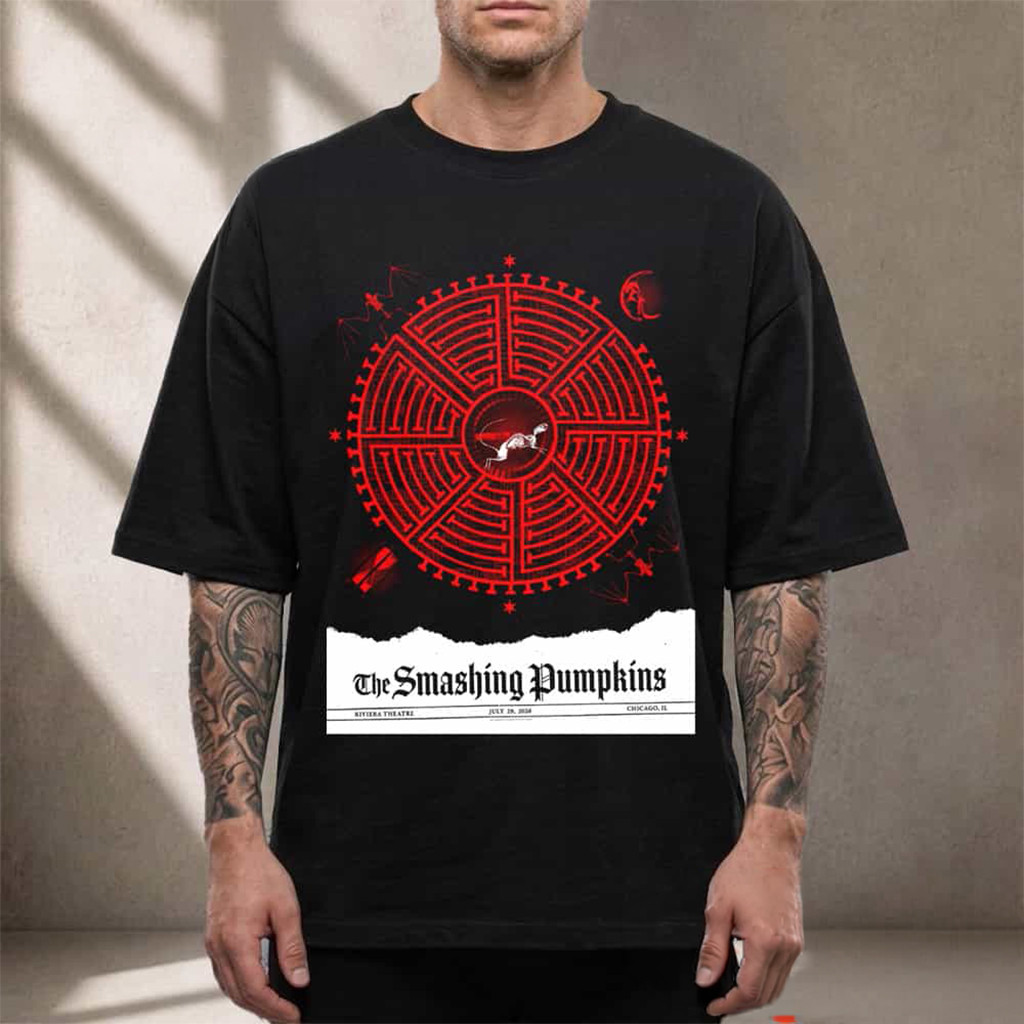 The Smashing Pumpkins 2026 Lollapalooza After Party T-Shirt The Smashing Pumpkins Merch - Kdjoy