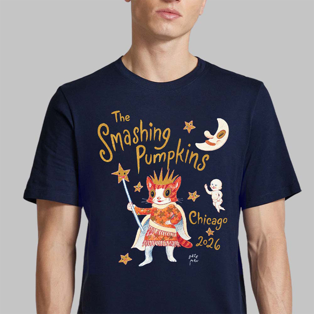 The Smashing Pumpkins Merch Chicago IL 2026 Baseman Shirt Gift Ideas For Rock Fans - Kdjoy The Smashing Pumpkins Merch Chicago IL 2026 Baseman Shirt Gift Ideas For Rock Fans - Kdjoy