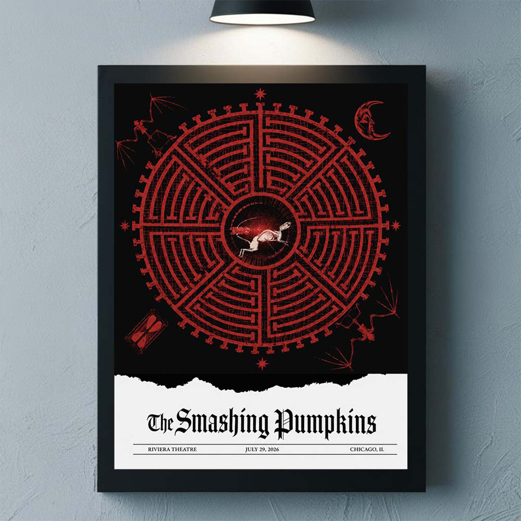 The Smashing Pumpkins Merch Chicago IL 2026 Poster Rock Lovers Wall Art Decor - Kdjoy