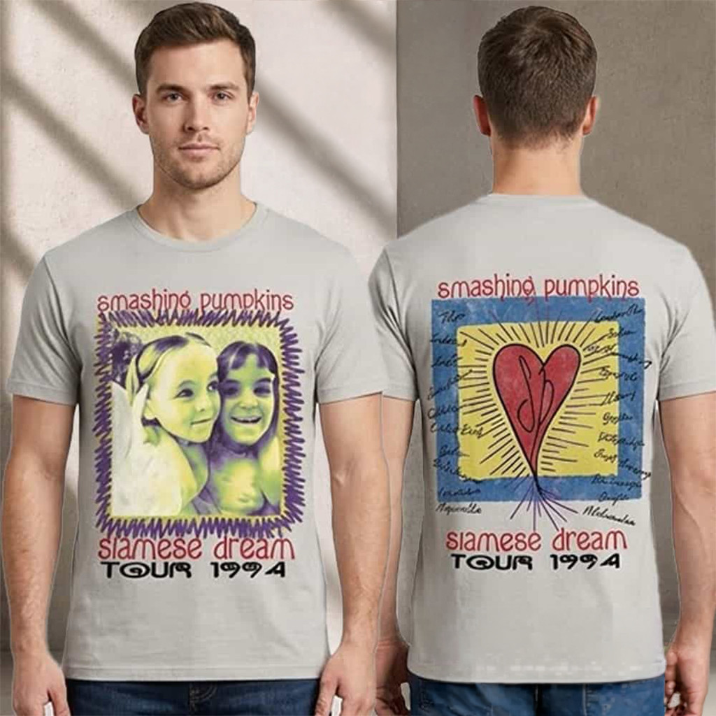 The Smashing Pumpkins Merch SP Chicago Pop Up Shirt 2026 Siamese Dream Tour 1994 T-Shirt - Kdjoy