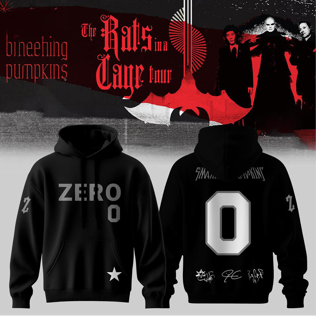 The Smashing Pumpkins The Rats In A Cage Tour 2026 Hoodie Zero Hoodie Fan Merch Gifts - Kdjoy