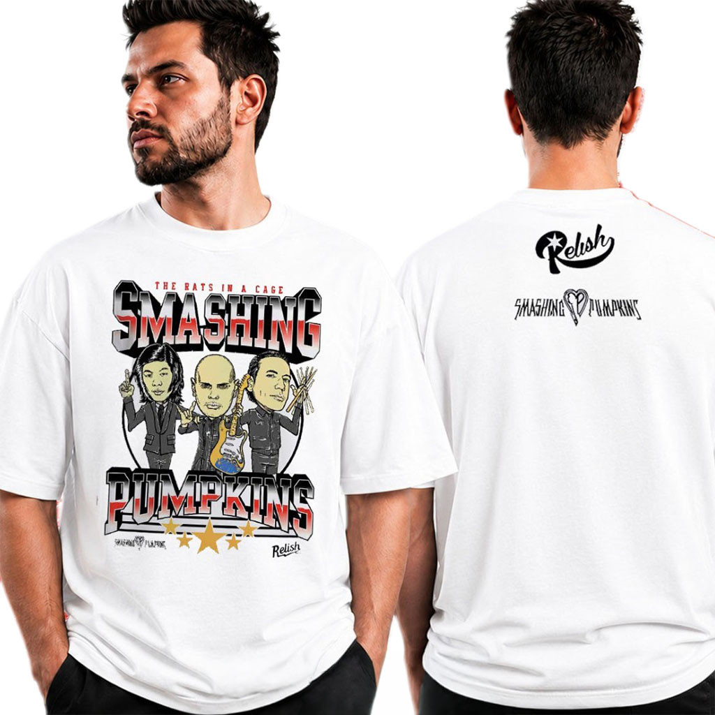 The Smashing Pumpkins X Relish Chicago IL 2026 Pop Up Shop T-Shirt The Smashing Pumpkins Merch - Kdjoy The Smashing Pumpkins X Relish Chicago IL 2026 Pop Up Shop T-Shirt The Smashing Pumpkins Merch - Kdjoy