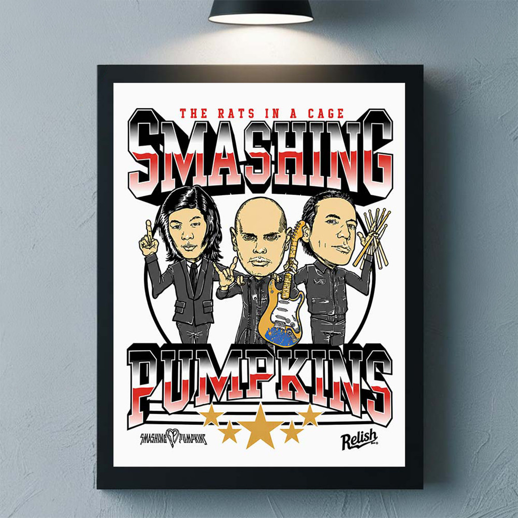 The Smashing Pumpkins X Relish Chicago IL 2026 Poster The Smashing Pumpkins Merch Fan Gifts - Kdjoy