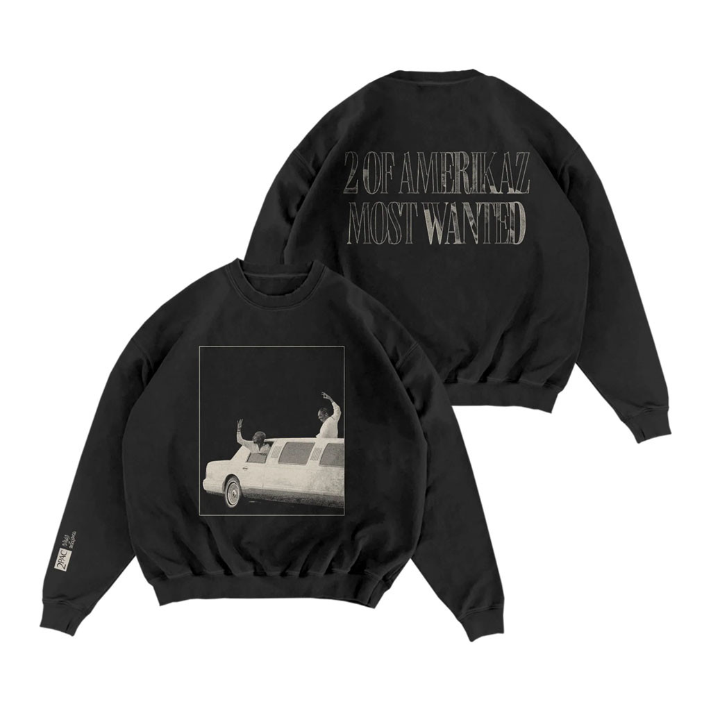 The Snoopermarket Merch 2026 Americaz Most Wanted Limo Crewneck Sweatshirt Snoop Dogg Merch