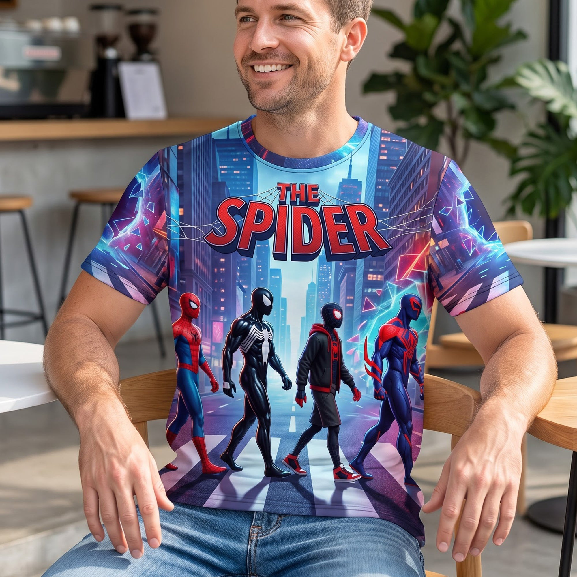 The Spider Hero Squad Shirt Spider Man Merch Best Gifts For Marvel Fans - Kdjoy