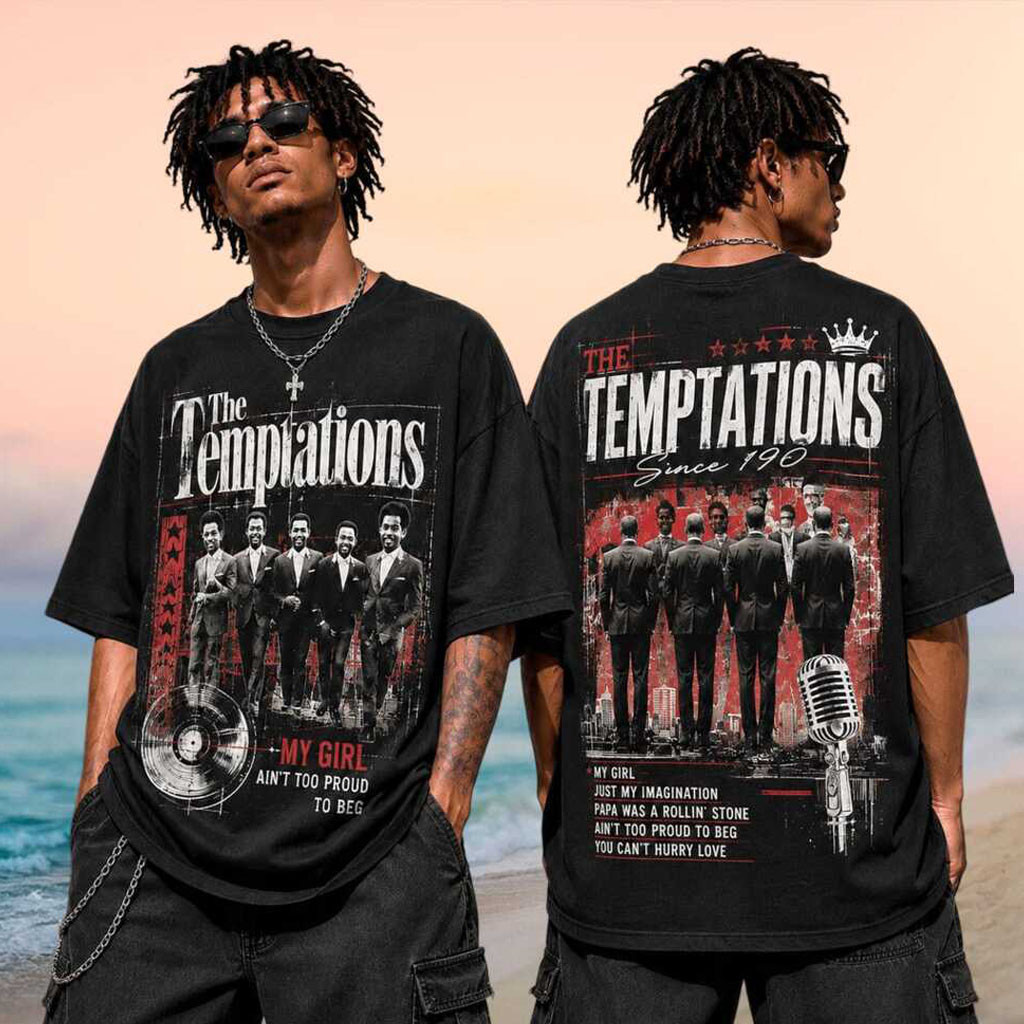 The Temptations Motown Legends My Girl Soul Music Shirt The Temptations Merch Fans Gifts - Kdjoy