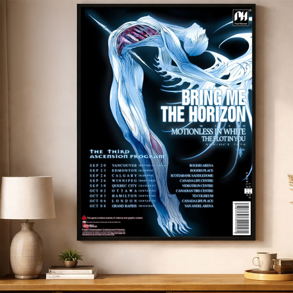 The Third Ascension Program Schedule Tour Dates 2026 Poster Bring Me The Horizon Merch Gift - Kdjoy The Third Ascension Program Schedule Tour Dates 2026 Poster Bring Me The Horizon Merch Gift - Kdjoy