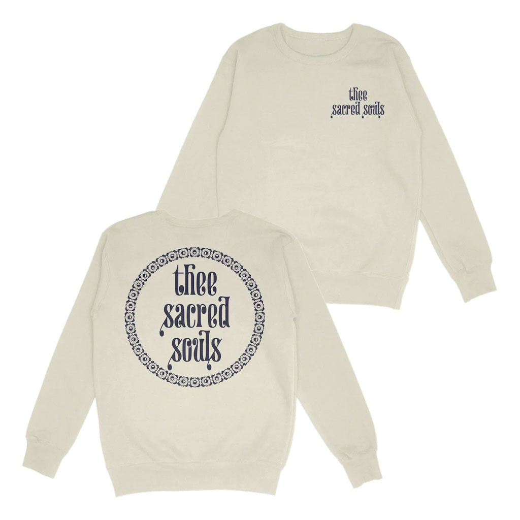 Thee Sacred Souls Merch 2026 Circle Logo Crewneck Sweatshirt Present For Band Fans - Kdjoy