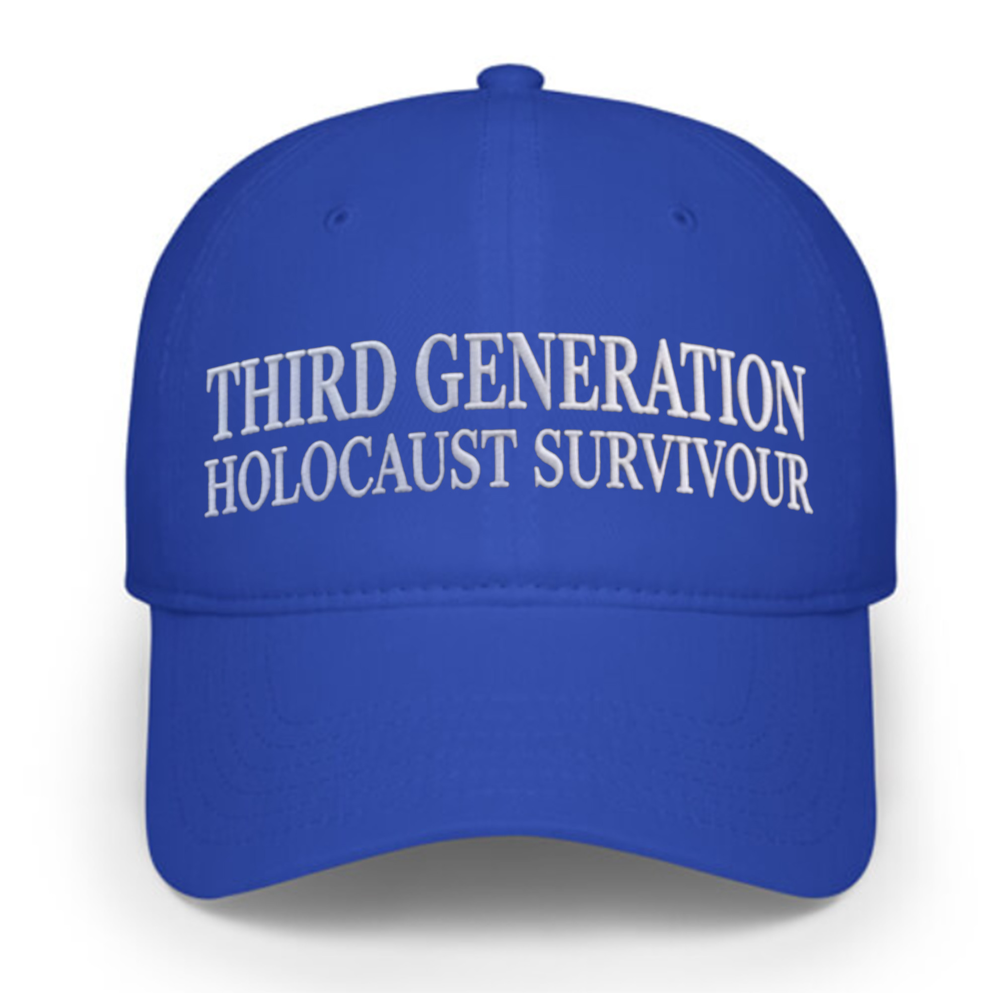 Third Generation Holocaust Survivor Hat Embroidered Gifts For Friends - Kdjoy Third Generation Holocaust Survivor Hat Embroidered Gifts For Friends - Kdjoy