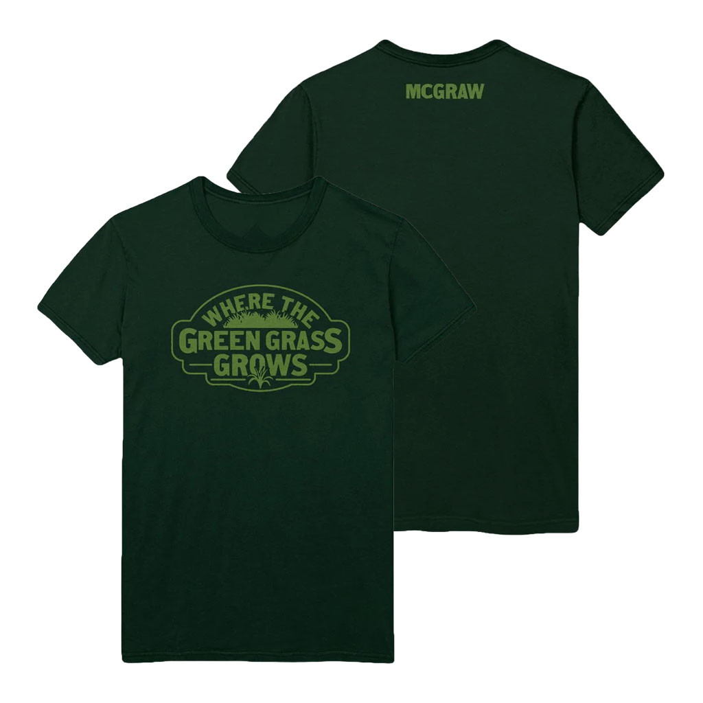 Tim McGraw Merch 2026 Vintage McGraw Green Grass T-Shirt Cool Gifts For Music Lovers - Kdjoy