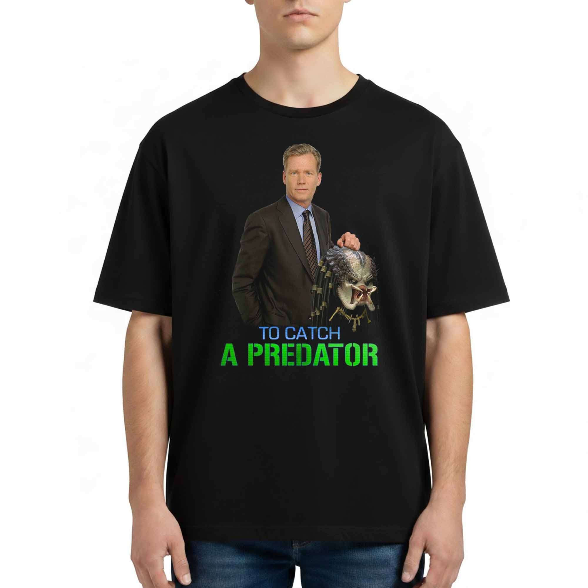 To Catch A Pred Shirt Funny FJB Political T-Shirt Gifts For Father