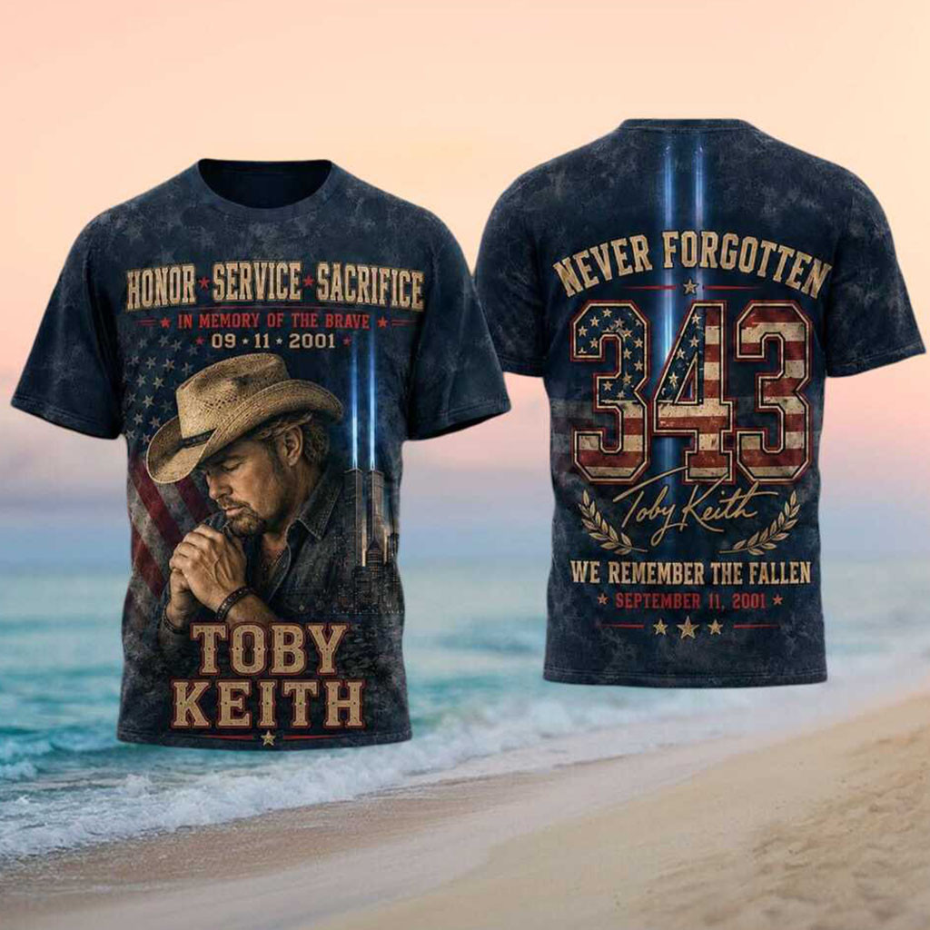 Toby Keith Country Music Patriot September 11 Never Forgotten Shirt Toby Keith Merch 9 11 Gear - Kdjoy