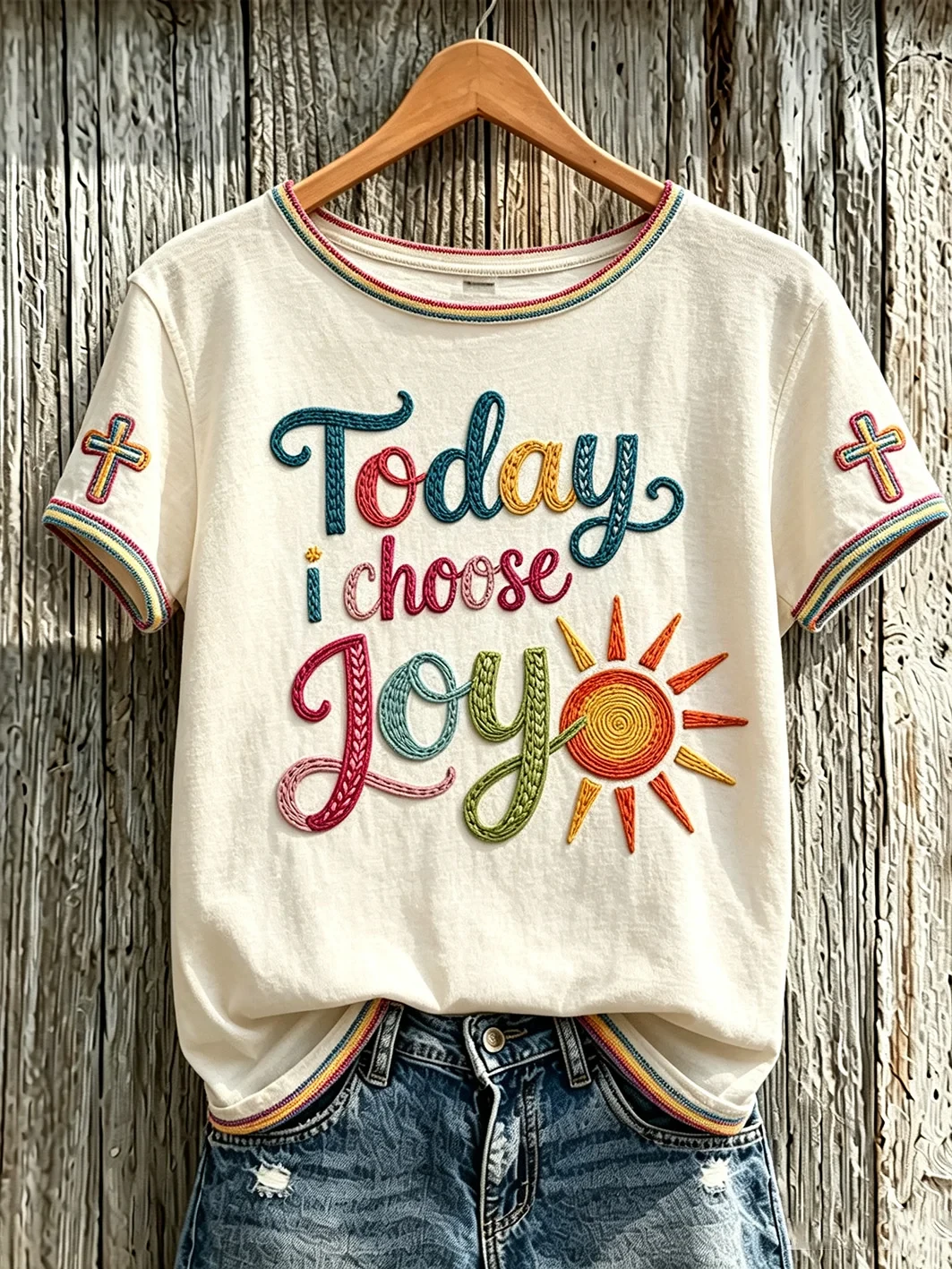 Today I Choose Joy T-Shirt Ladies Halloween Outfits Perfect Gift Ideas For Her - Kdjoy Today I Choose Joy T-Shirt Ladies Halloween Outfits Perfect Gift Ideas For Her - Kdjoy