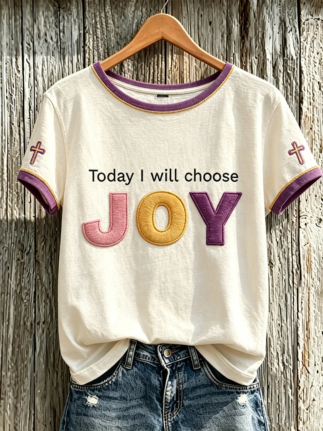 Today I Will Choose Joy T-Shirt Faith Slogan Shirt Best Christian Gift For Her - Kdjoy Today I Will Choose Joy T-Shirt Faith Slogan Shirt Best Christian Gift For Her - Kdjoy