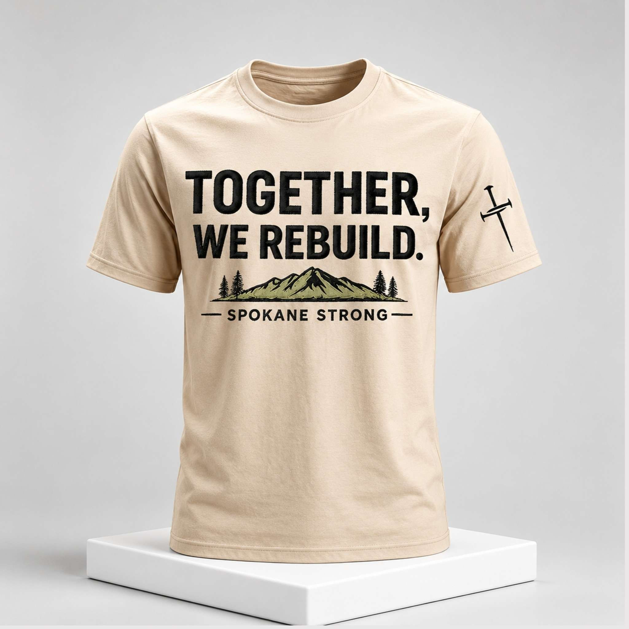 Together We Rebuild Spokane Strong Jackie Eagle 2026 Shirt RIP Jackie Merch Fan Gifts - Kdjoy