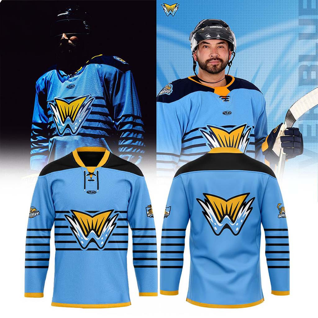 Toledo Walleye Merch 2026 Ice Fishing Season Inspired By Area 419 Hockey Jersey Present For Fan - Kdjoy