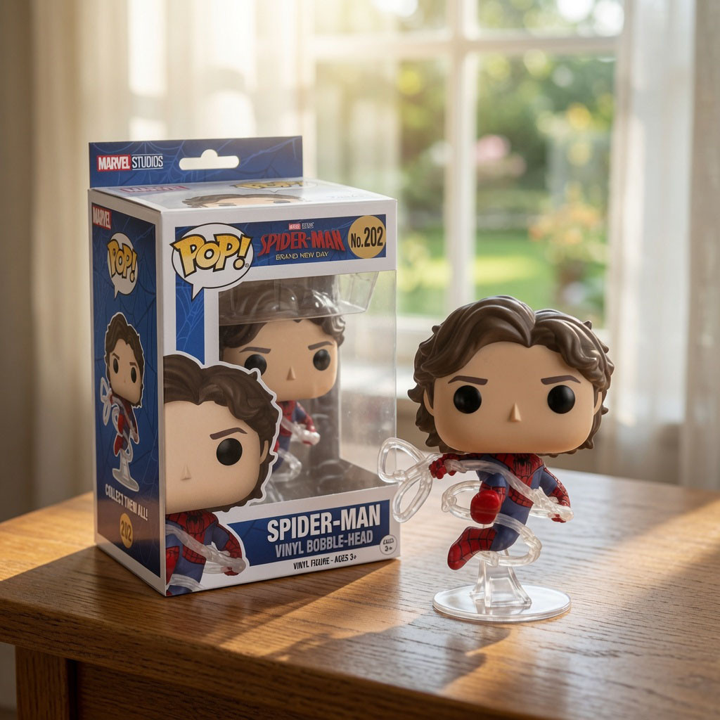 Tom Holland Marvel Spider-Man Brand New Day Funko Pop Tom Holland Merch Decor Gifts For Fan - Kdjoy