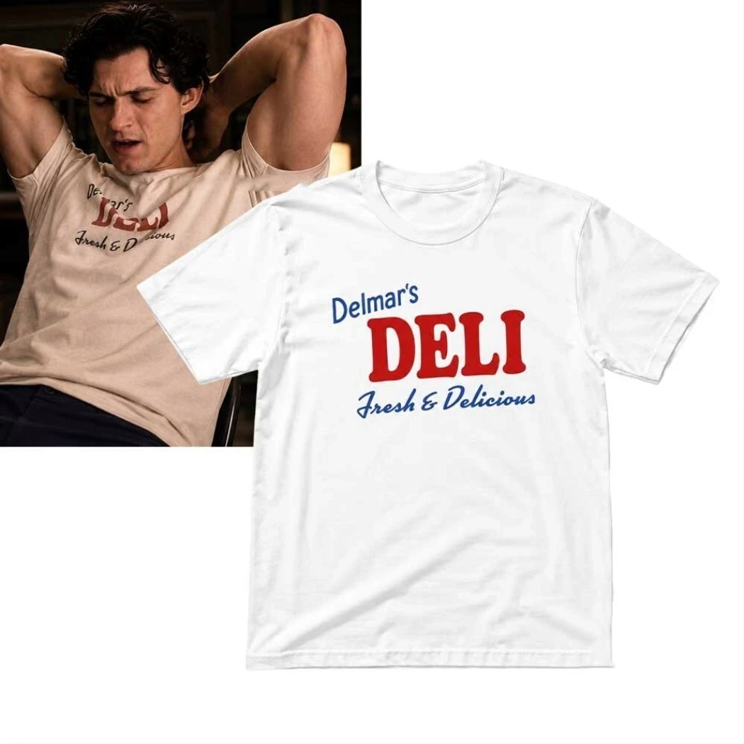 Tom Holland Spider-Man Brand New Day Peter Parker Delmar's Deli T-Shirt Spider-Man Merch 2026 - Kdjoy