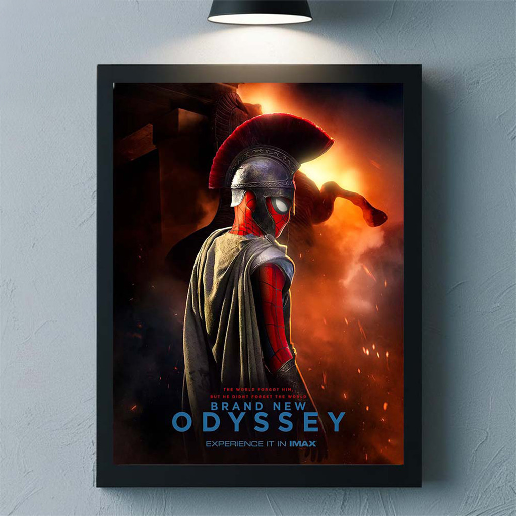 Tom Holland The Odyssey X Spider-Man Brand New Day Brand New Odyssey Poster Home Decor - Kdjoy Tom Holland The Odyssey X Spider-Man Brand New Day Brand New Odyssey Poster Home Decor - Kdjoy