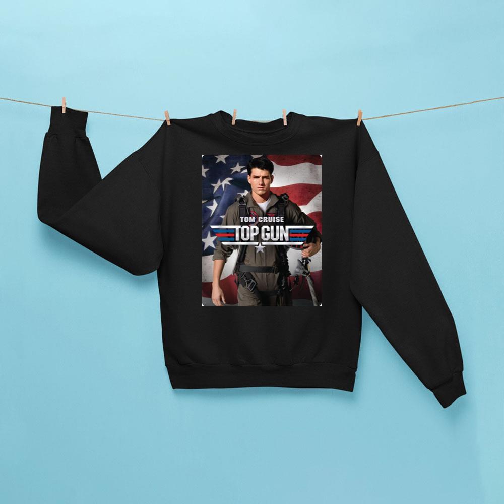 Top Gun 40th Anniversary Sweatshirt Black Top Gun Merch Gift For Brother - Kdjoy