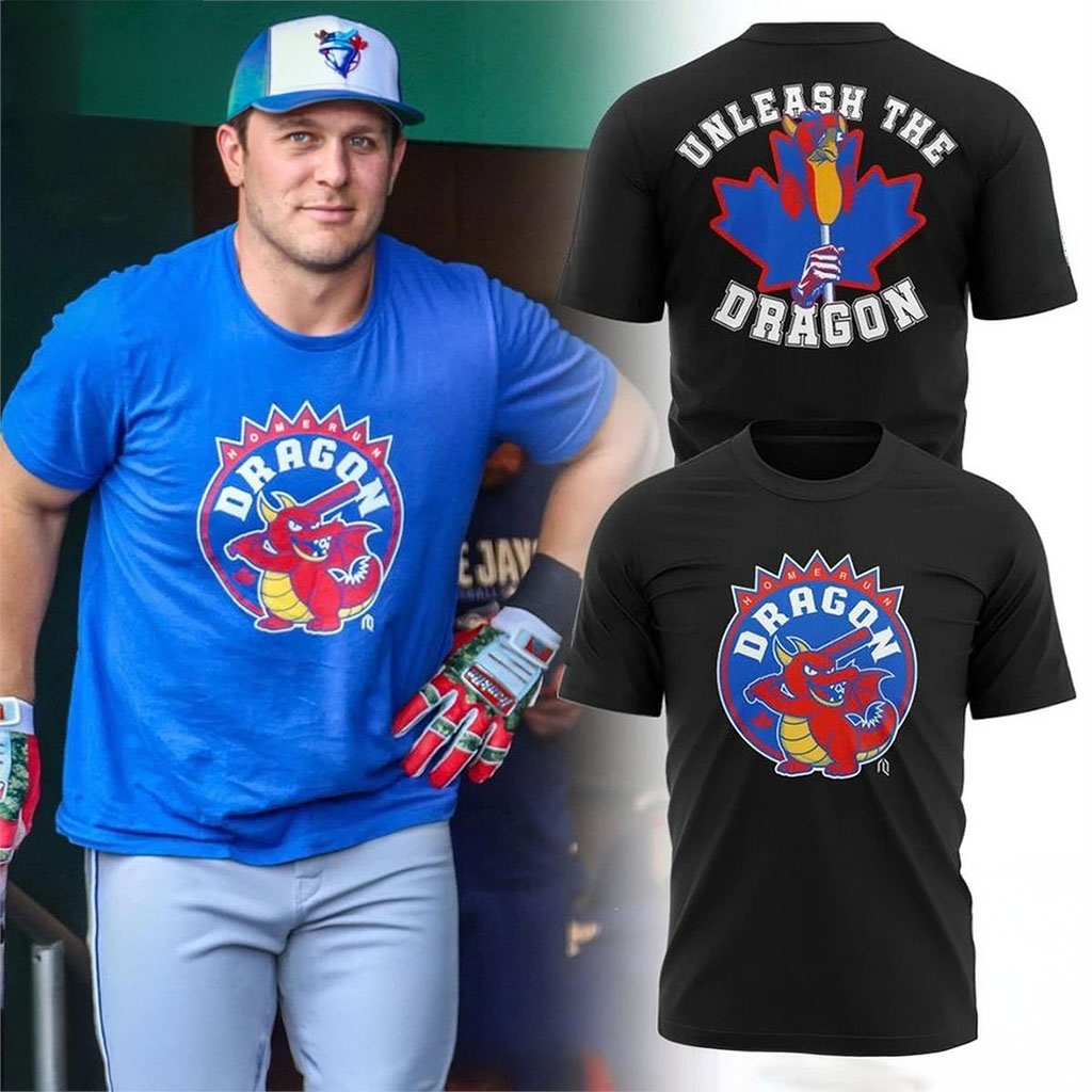 Toronto Blue Jays 2026 Unleash The Homerun Dragon T-Shirt Jays Merch Gift For Baseball Fans - Kdjoy