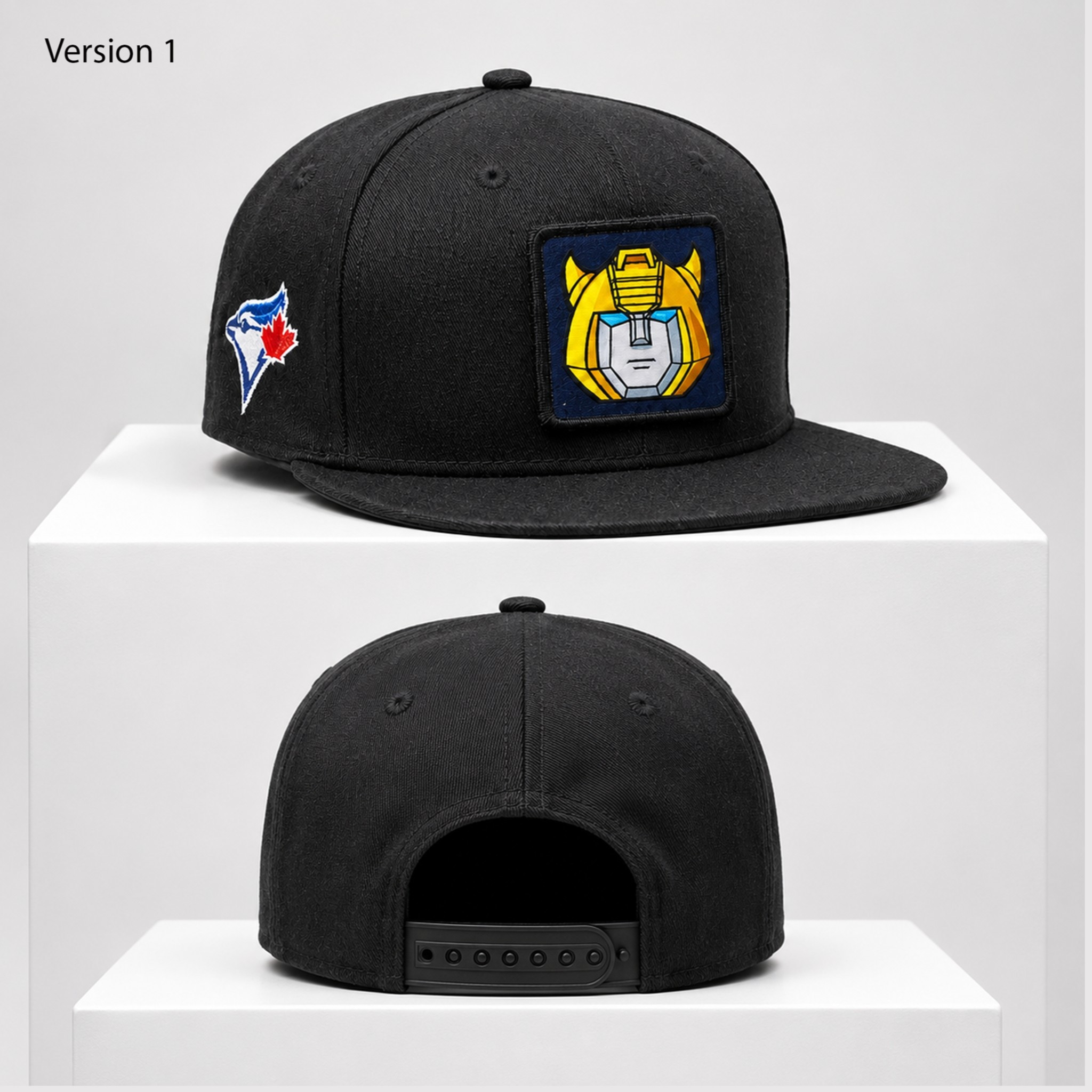 Toronto Blue Jays Transformers Snapback Hat 2026 Embroidered TB Jays Merch Gifts For Fan - Kdjoy