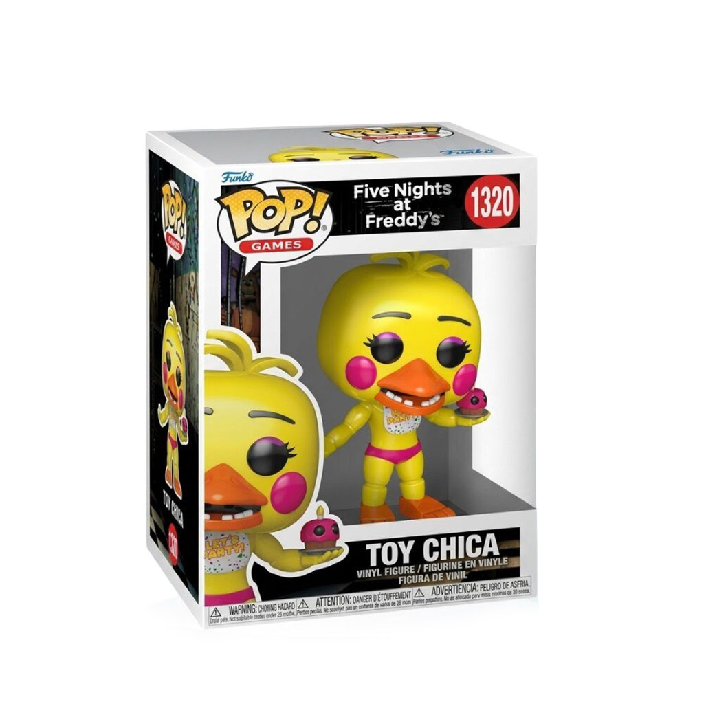 Toy Chica Five Nights At Freddy's Funko Pop FNAF Merch 2026 Gift For Horror Lovers - Kdjoy