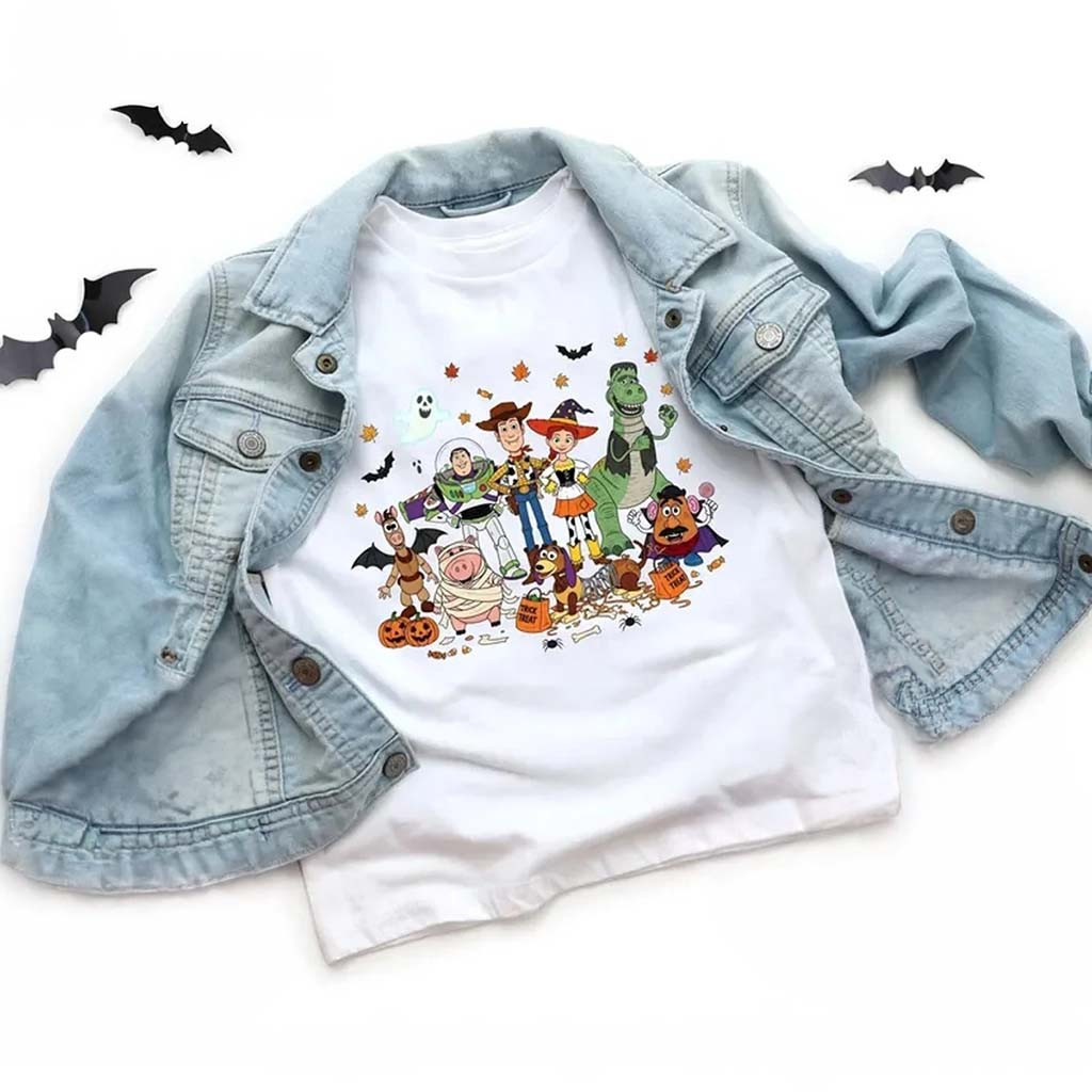 Toy Story Family Halloween T-Shirt Spooky Season Clothing Halloween Gifts For Him Her - Kdjoy