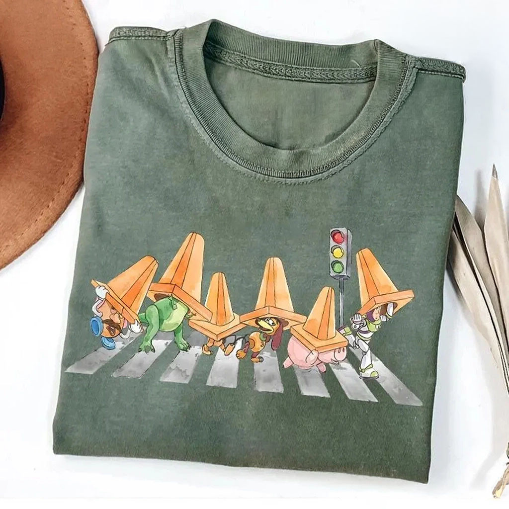 Toy Story Merch Toys Crossing T-Shirt Toy Story Character Shirts D Family Trip Apparel - Kdjoy