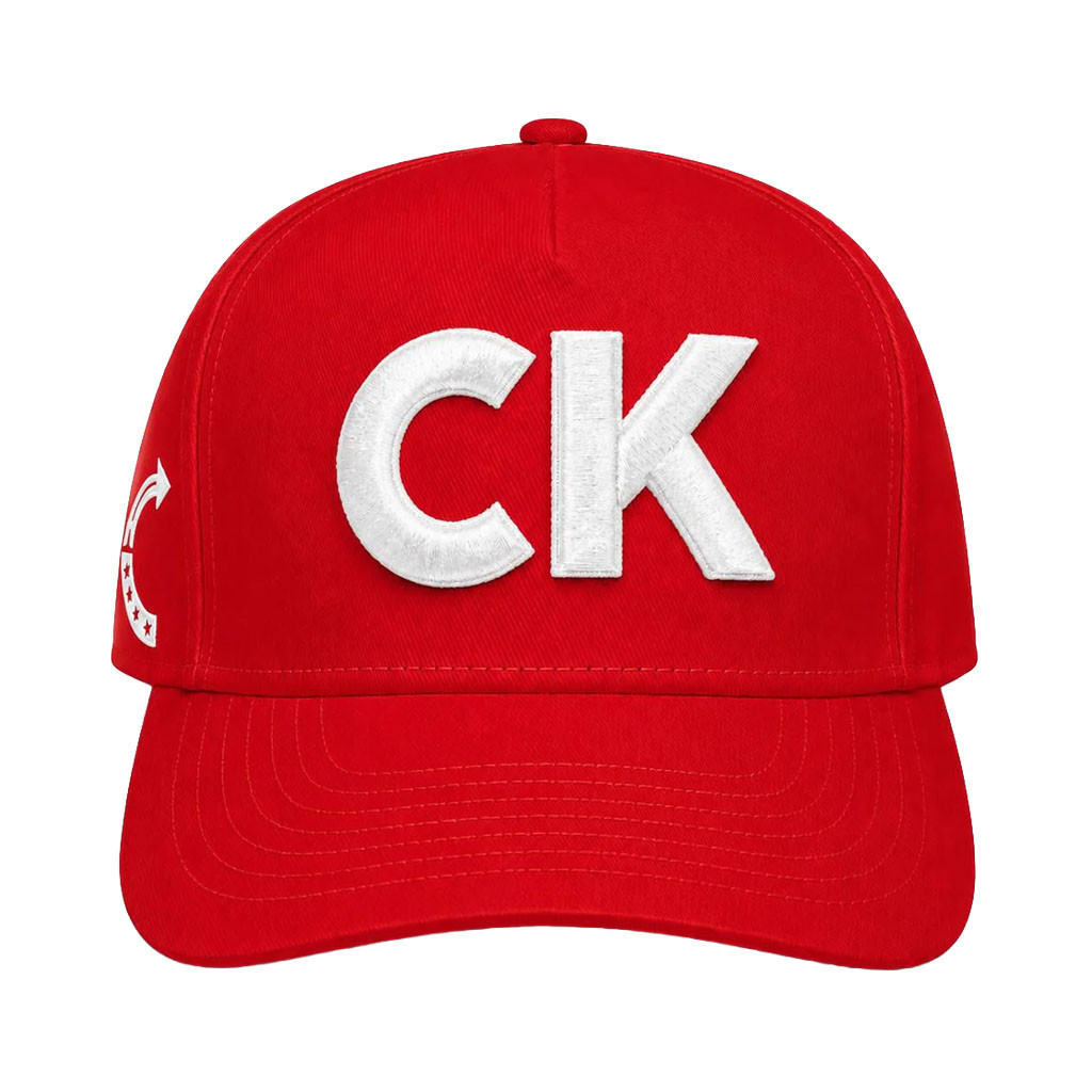 TPUSA Merch 2026 CK Hat Embroidered Build The Red Wall Hat Turning Point Merch Patriotic Gifts - Kdjoy