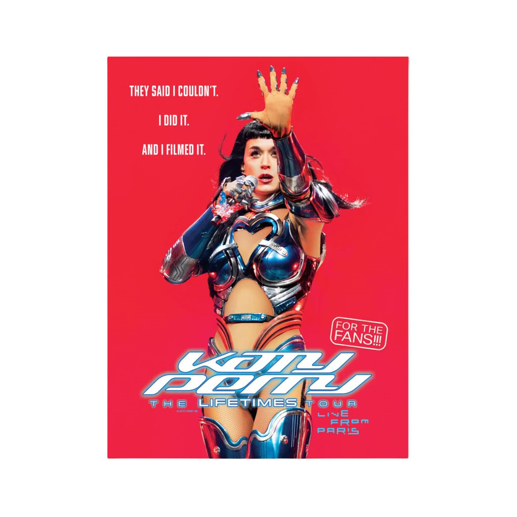 Trafalgar Releasing Merch 2026 Katy Perry The Lifetimes Tour Live From Paris Poster Wall Decor - Kdjoy