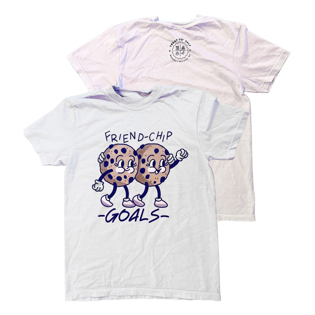 TrashyQweenz Merch 2026 Friend-Chip Goals T-Shirt Gifts For My Friends - Kdjoy