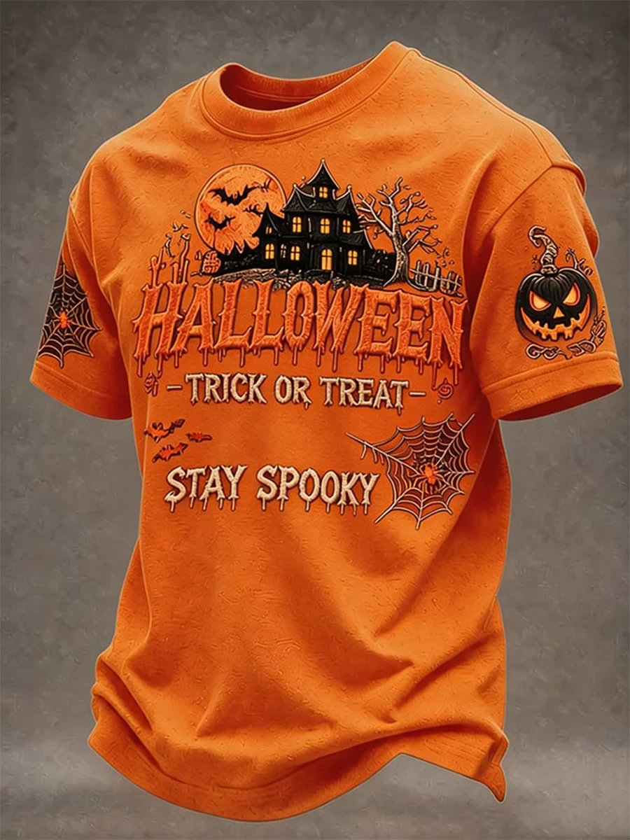 Trick Or Treat Halloween T-Shirt Halloween Themed Apparel Gift For Boyfriends - Kdjoy