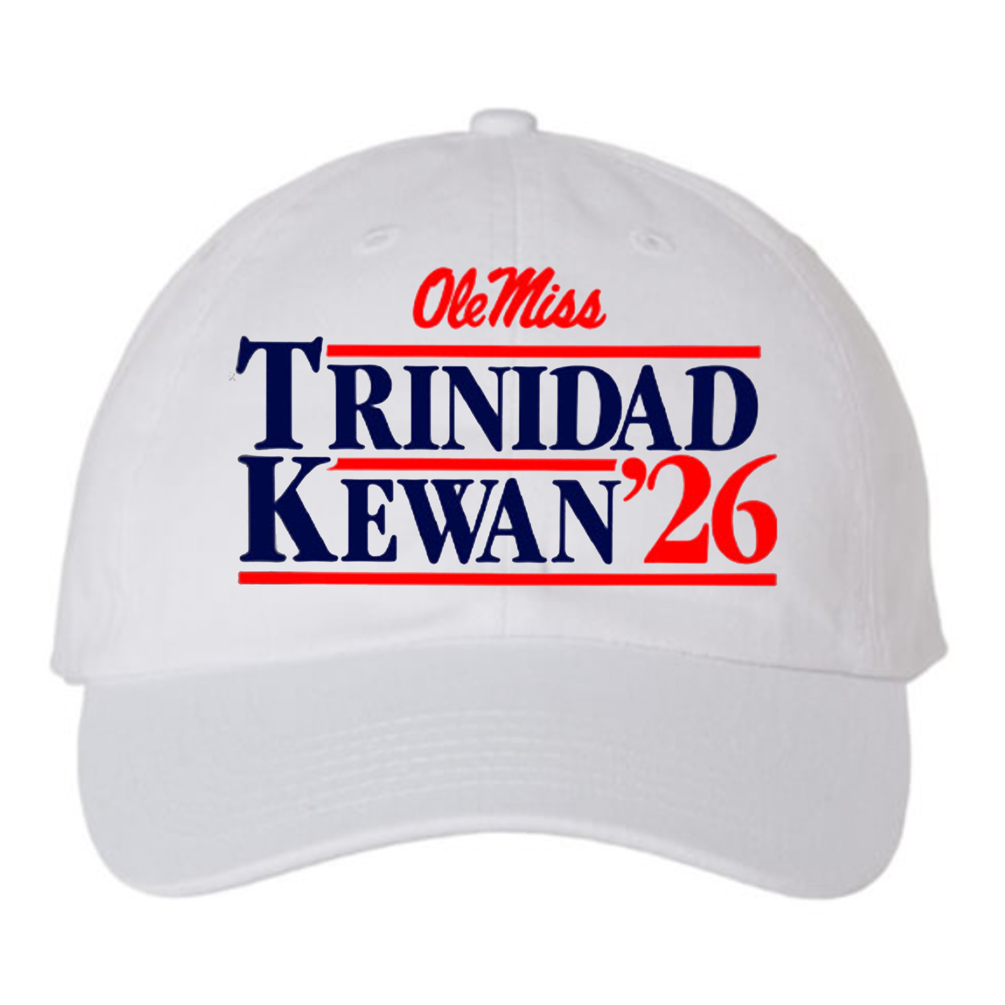 Trinidad Kewan Ole Miss 26 Hat White Ole Miss Rebels Merch Gifts For Son - Kdjoy Trinidad Kewan Ole Miss 26 Hat White Ole Miss Rebels Merch Gifts For Son - Kdjoy