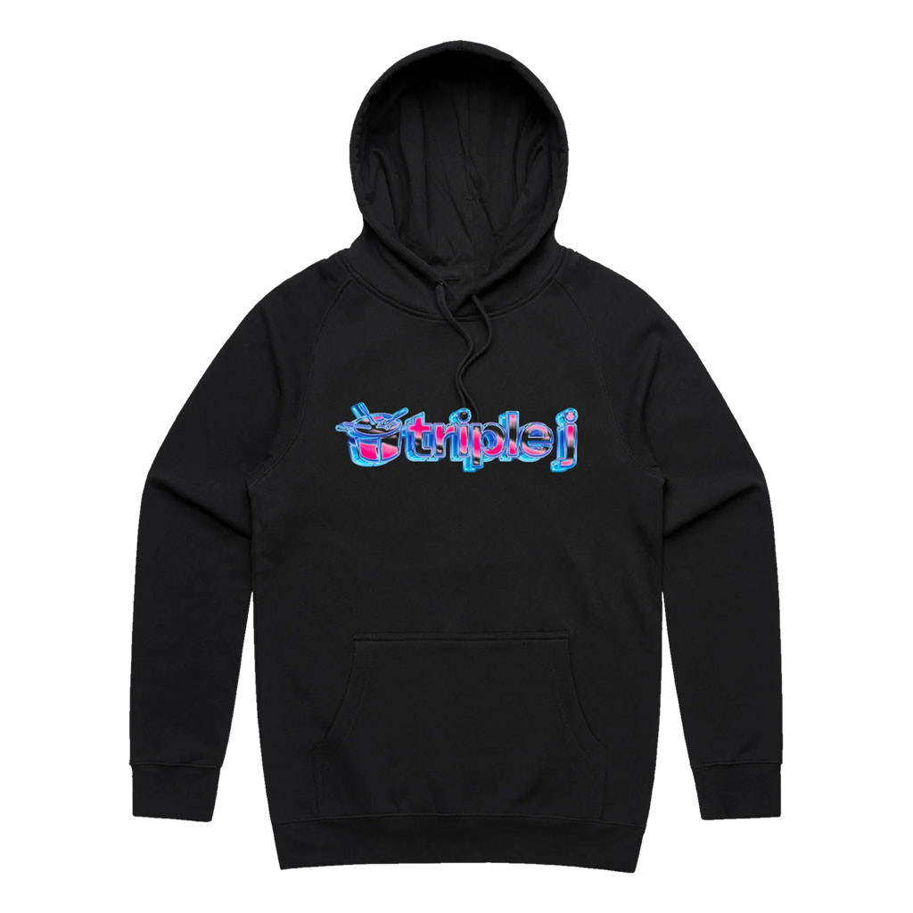 Triple J Merch 2026 Neon Logo Hoodie Triple J Hoodie Best Gift For Brothers - Kdjoy Triple J Merch 2026 Neon Logo Hoodie Triple J Hoodie Best Gift For Brothers - Kdjoy