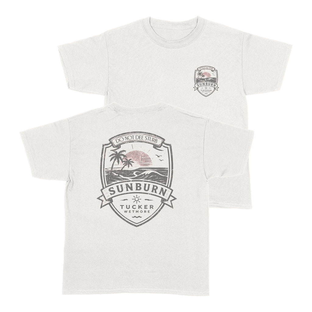 Tucker Wetmore Merch 2026 Sunburn Crest T-Shirt Do Not Dee Sturb Shirt Country Fan Gifts - Kdjoy