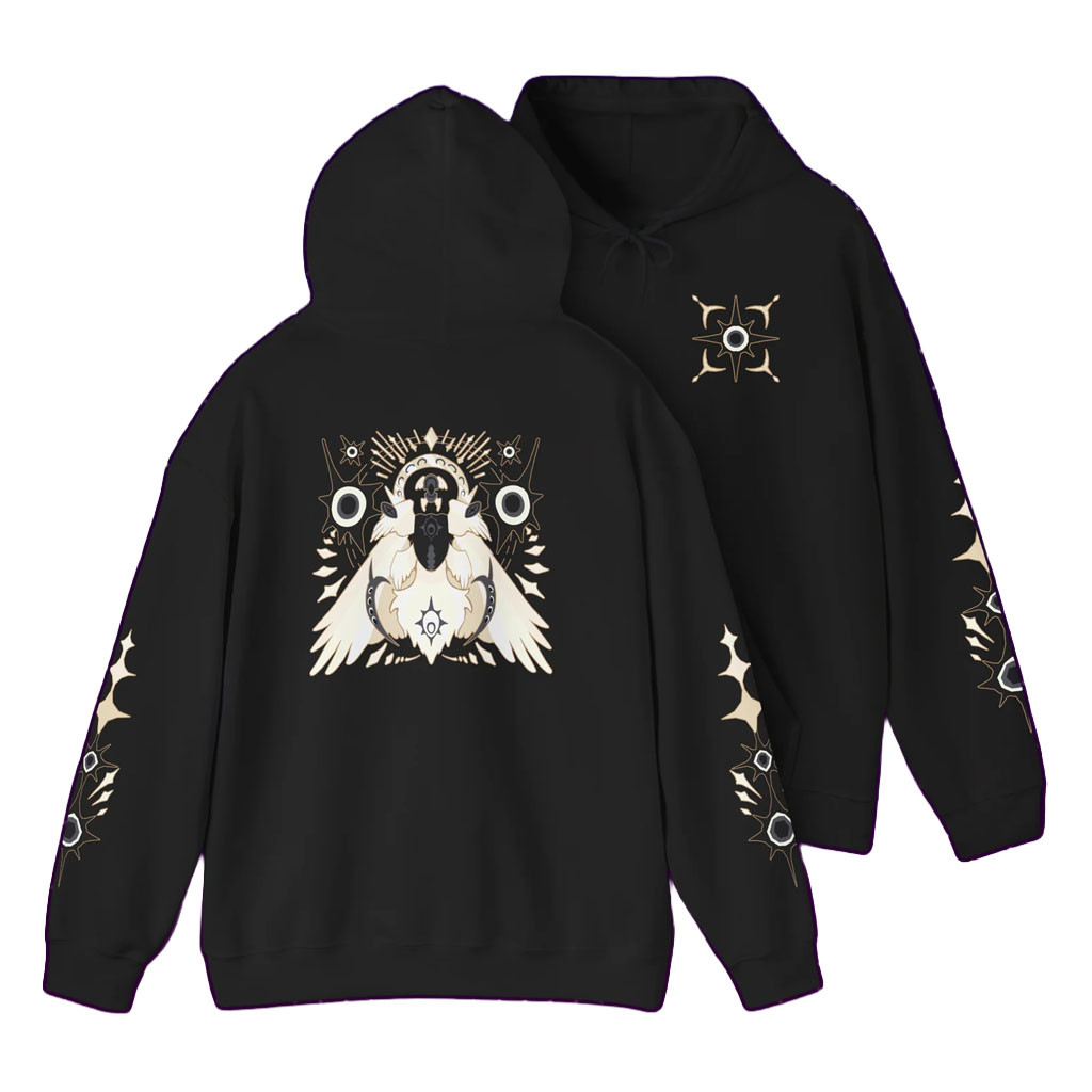 Twin Atlas Merch 2026 Angelic Warden Hoodie Black Gift Ideas For Friends - Kdjoy