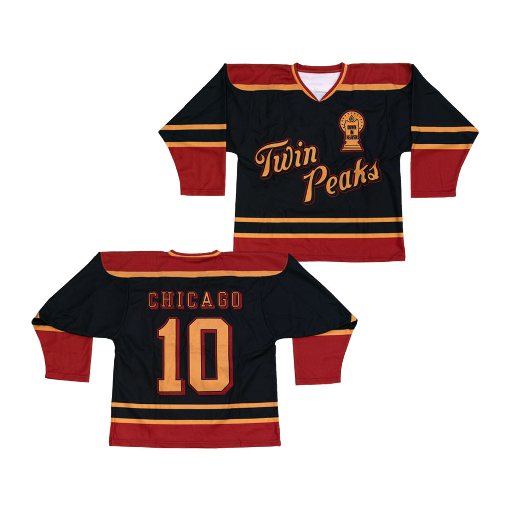 Twin Peaks Merch 2026 Down In Heaven Jersey No 10 Chicago Jersey Gift Ideas For TV Fans - Kdjoy