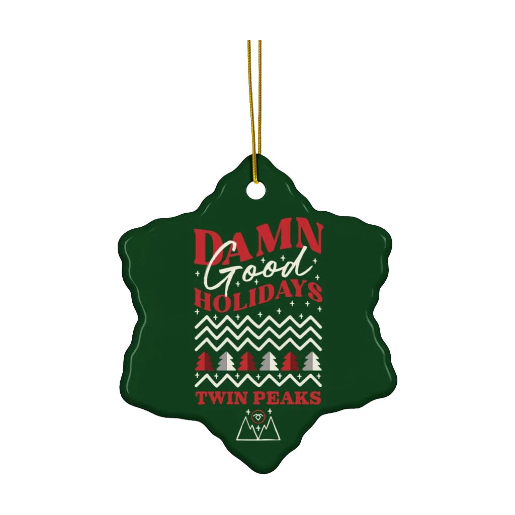 Twin Peaks Merch 2026 Twin Peaks Damn Good Holidays Christmas Ornament Xmas Tree Decor Ideas - Kdjoy Twin Peaks Merch 2026 Twin Peaks Damn Good Holidays Christmas Ornament Xmas Tree Decor Ideas - Kdjoy