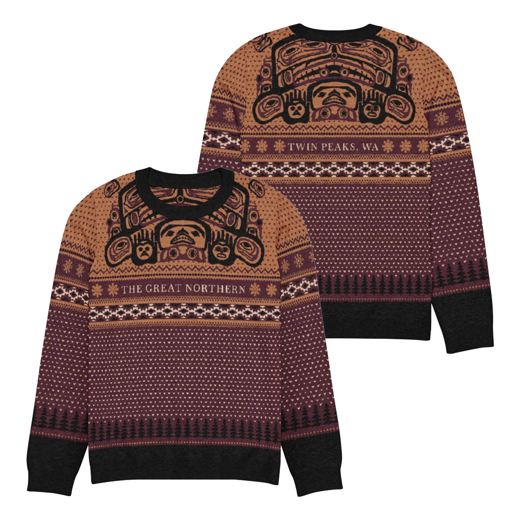 Twin Peaks Merch 2026 Twin Peaks The Great Northern Sweater Christmas Gift Ideas - Kdjoy