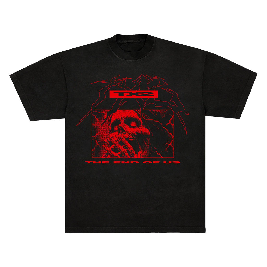 TX2 Merch 2026 Grim Reaper The End Of Us T-Shirt Music Gift Ideas For Guys - Kdjoy
