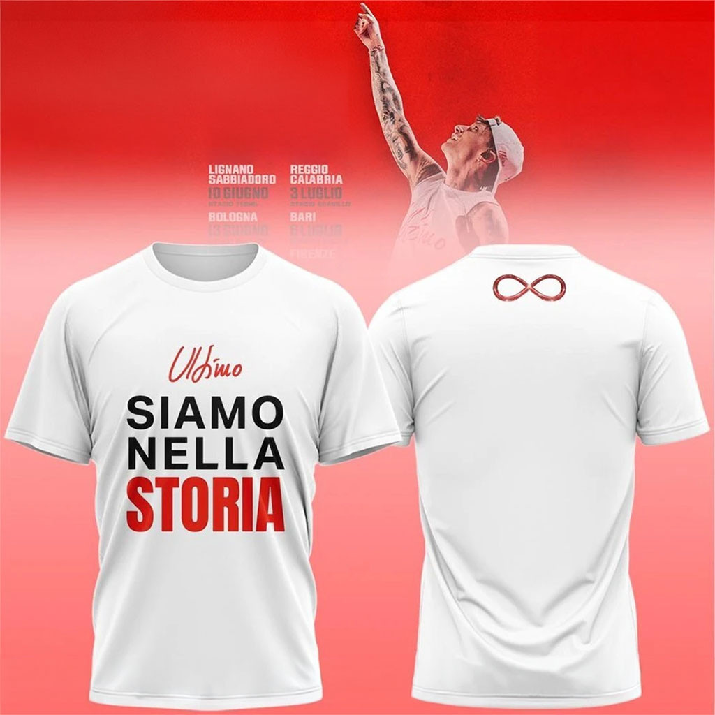 Ultimo Stadi 2027 La Favola Continua Shirt Ultimo Merch Music Related Gifts For Guys - Kdjoy