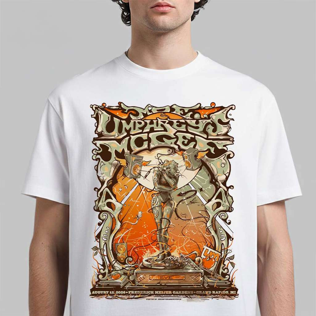 Umphrey's McGee Grand Rapids MI 2026 Event T-Shirt Umphrey's McGee Merch Rock Fan Gifts - Kdjoy Umphrey's McGee Grand Rapids MI 2026 Event T-Shirt Umphrey's McGee Merch Rock Fan Gifts - Kdjoy