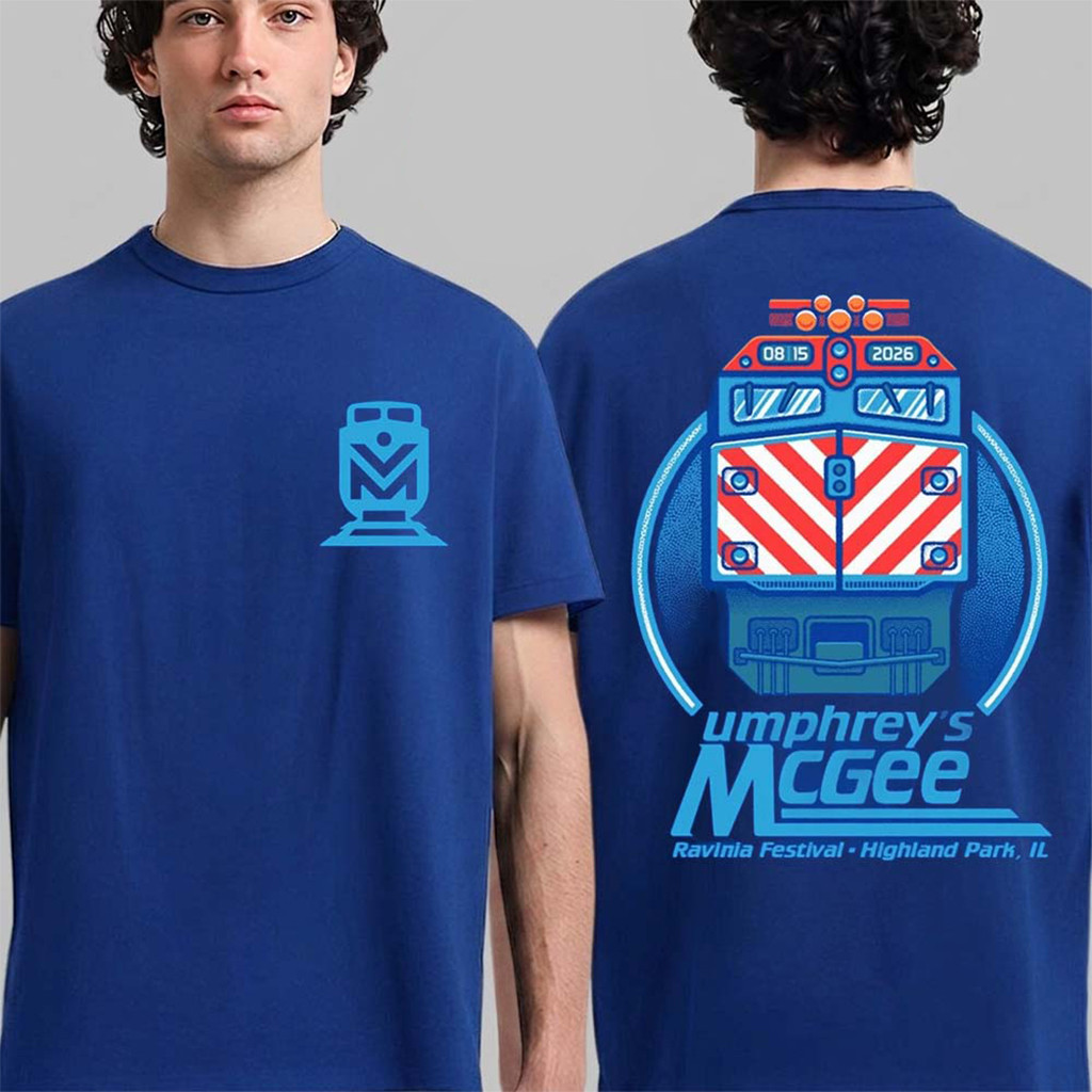Umphrey's McGee Merch Ravinia Festival 2026 In Highland Park IL T-Shirt Gifts For Fans - Kdjoy Umphrey's McGee Merch Ravinia Festival 2026 In Highland Park IL T-Shirt Gifts For Fans - Kdjoy